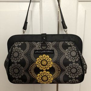 EUC Petunia Pickle Bottom Crosstown Clutch